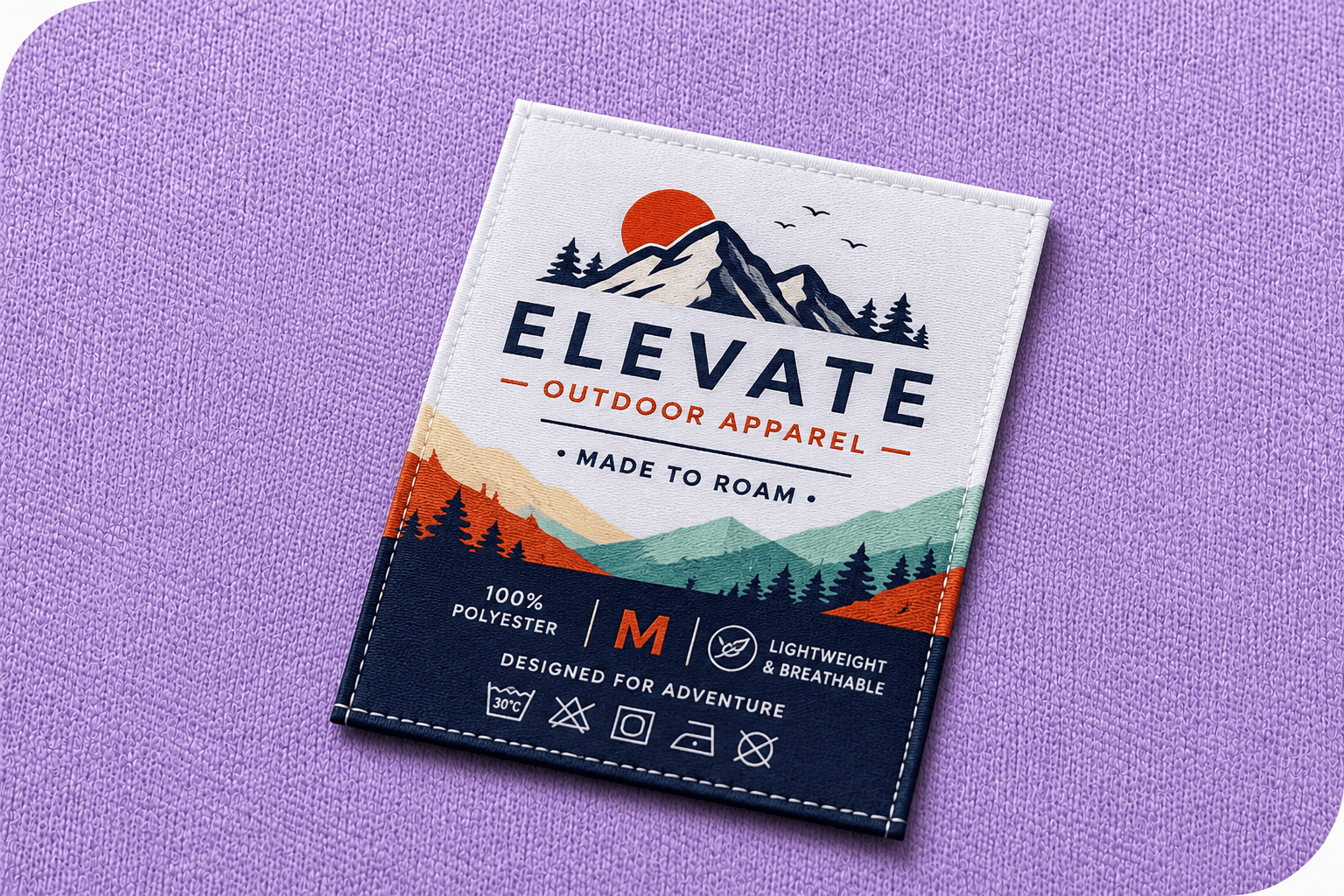 Custom Sublimation Labels